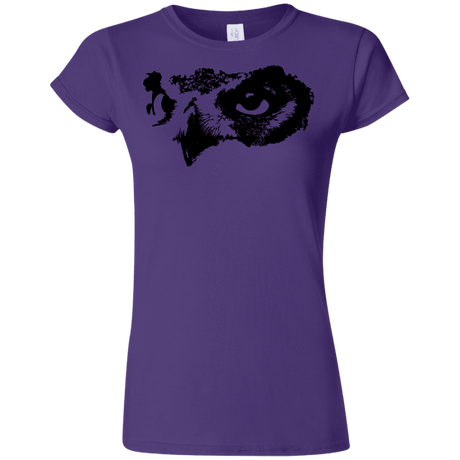 T-Shirts Purple / S Owl Eyes Junior Slimmer-Fit T-Shirt