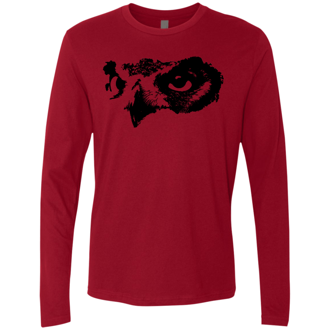 Owl Eyes Men's Premium Long Sleeve