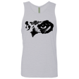 T-Shirts Heather Grey / S Owl Eyes Men's Premium Tank Top