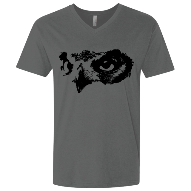 T-Shirts Heavy Metal / X-Small Owl Eyes Men's Premium V-Neck