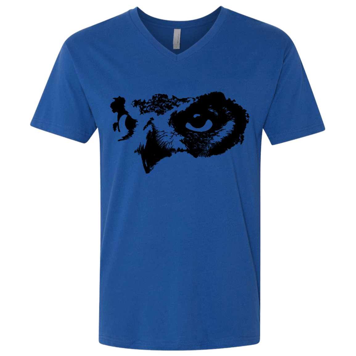 T-Shirts Royal / X-Small Owl Eyes Men's Premium V-Neck