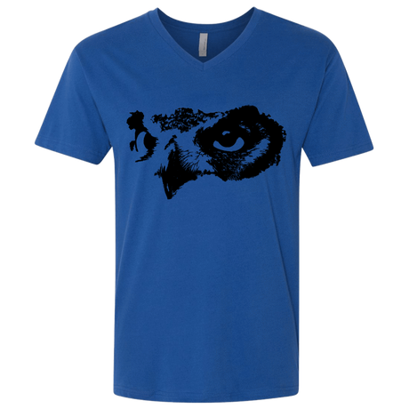 T-Shirts Royal / X-Small Owl Eyes Men's Premium V-Neck