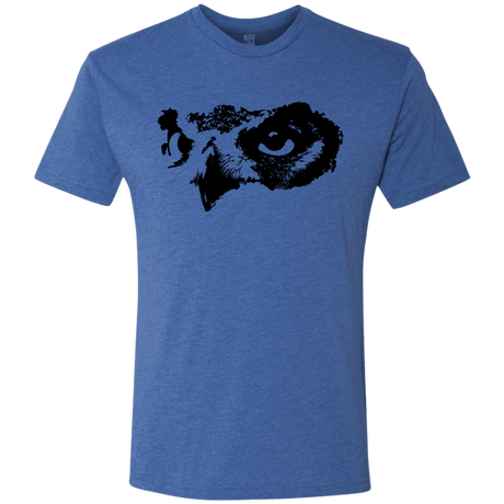 T-Shirts Vintage Royal / S Owl Eyes Men's Triblend T-Shirt