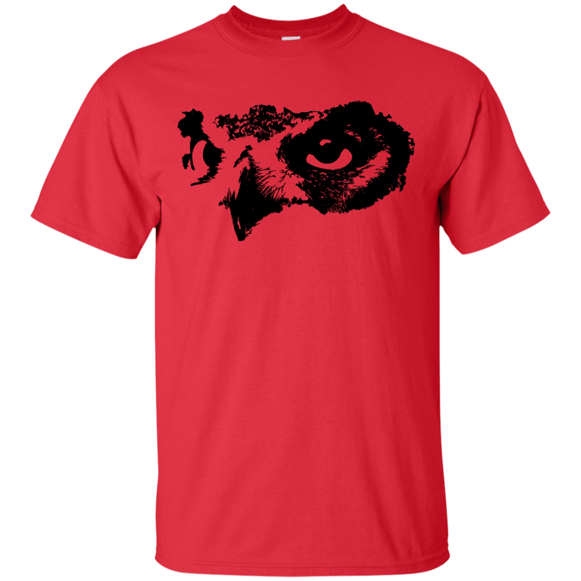 T-Shirts Red / S Owl Eyes T-Shirt
