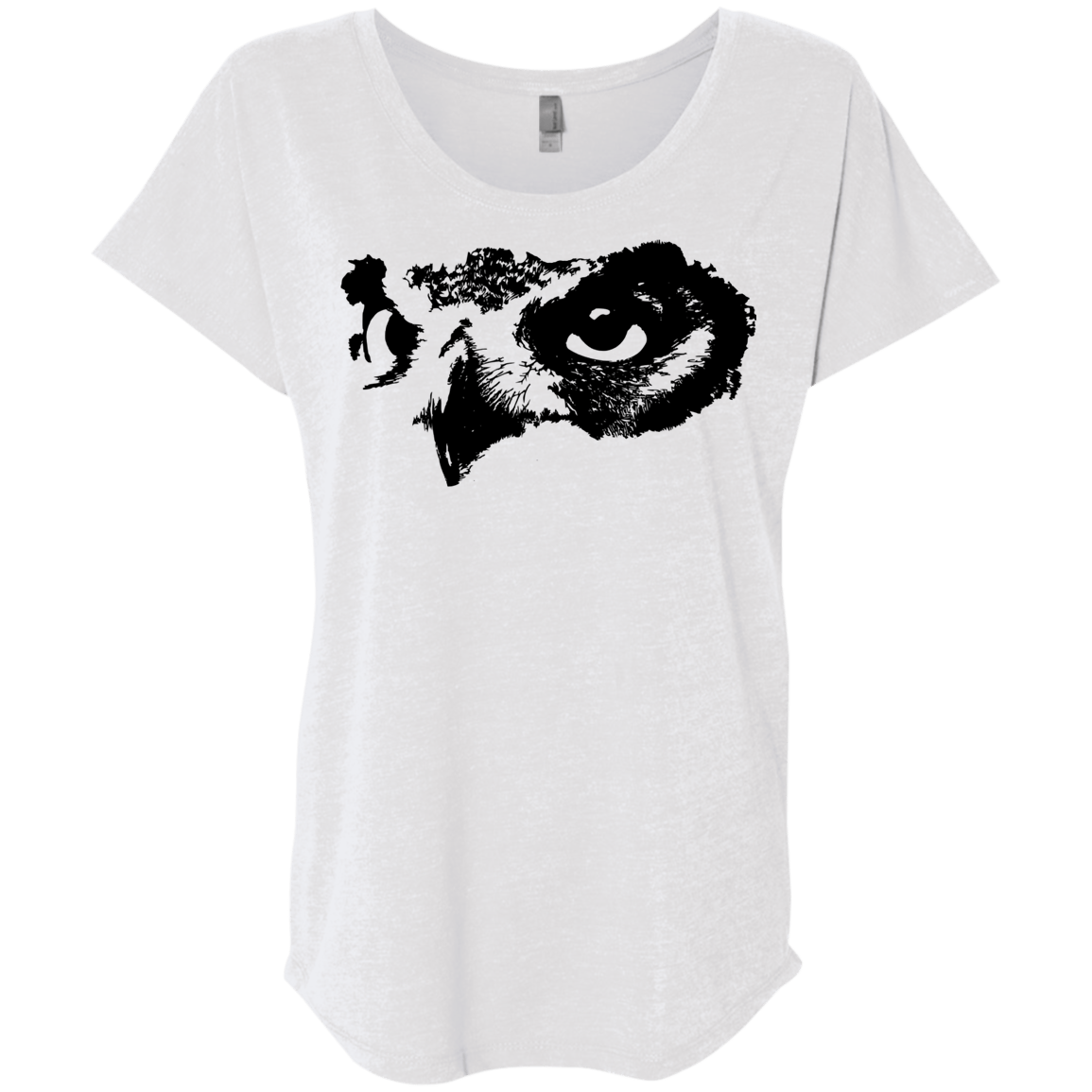 Owl Eyes Triblend Dolman Sleeve