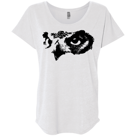 Owl Eyes Triblend Dolman Sleeve