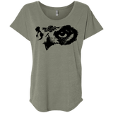 Owl Eyes Triblend Dolman Sleeve