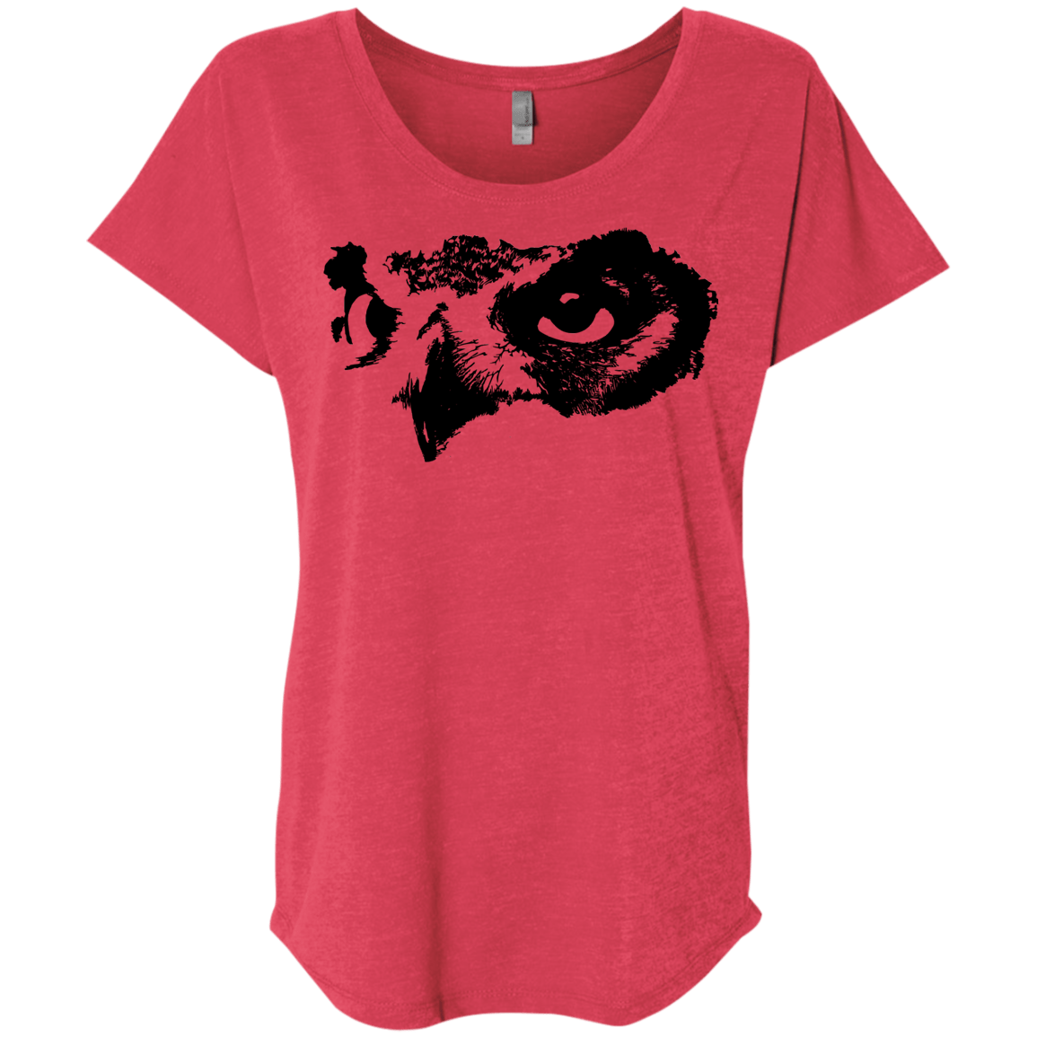 Owl Eyes Triblend Dolman Sleeve