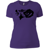 T-Shirts Purple Rush/ / X-Small Owl Eyes Women's Premium T-Shirt