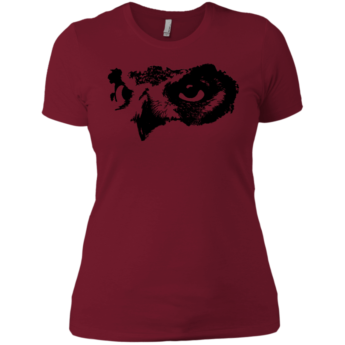 T-Shirts Scarlet / X-Small Owl Eyes Women's Premium T-Shirt