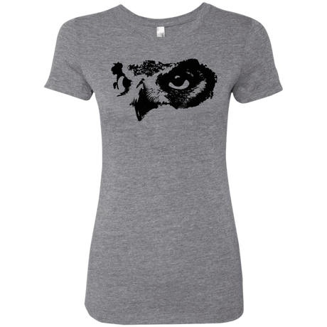 T-Shirts Premium Heather / S Owl Eyes Women's Triblend T-Shirt