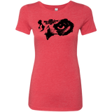 T-Shirts Vintage Red / S Owl Eyes Women's Triblend T-Shirt