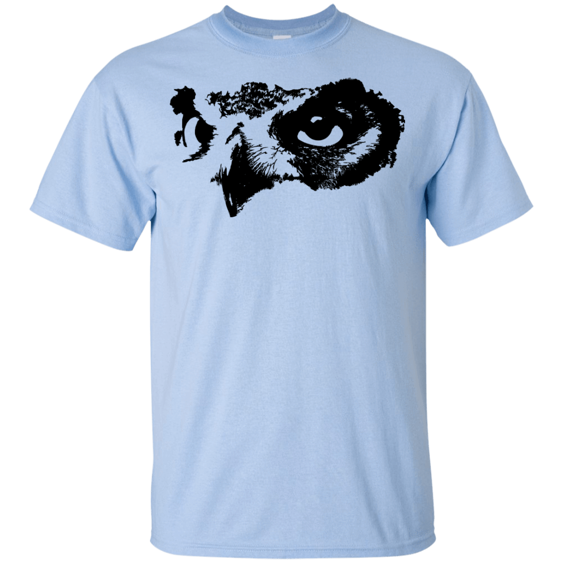 T-Shirts Light Blue / YXS Owl Eyes Youth T-Shirt