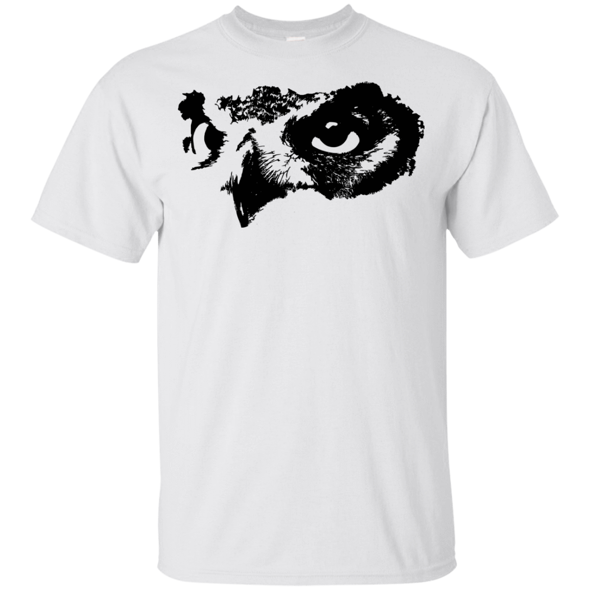 T-Shirts White / YXS Owl Eyes Youth T-Shirt