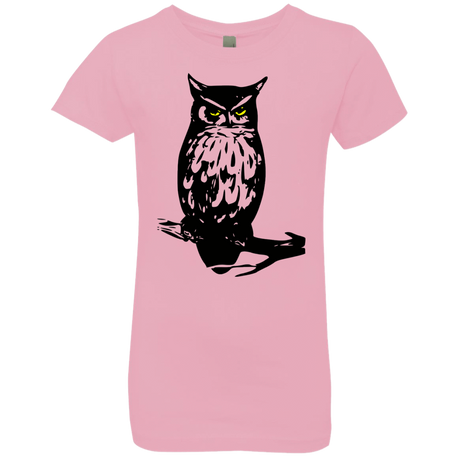 T-Shirts Light Pink / YXS Owl Portrait Girls Premium T-Shirt