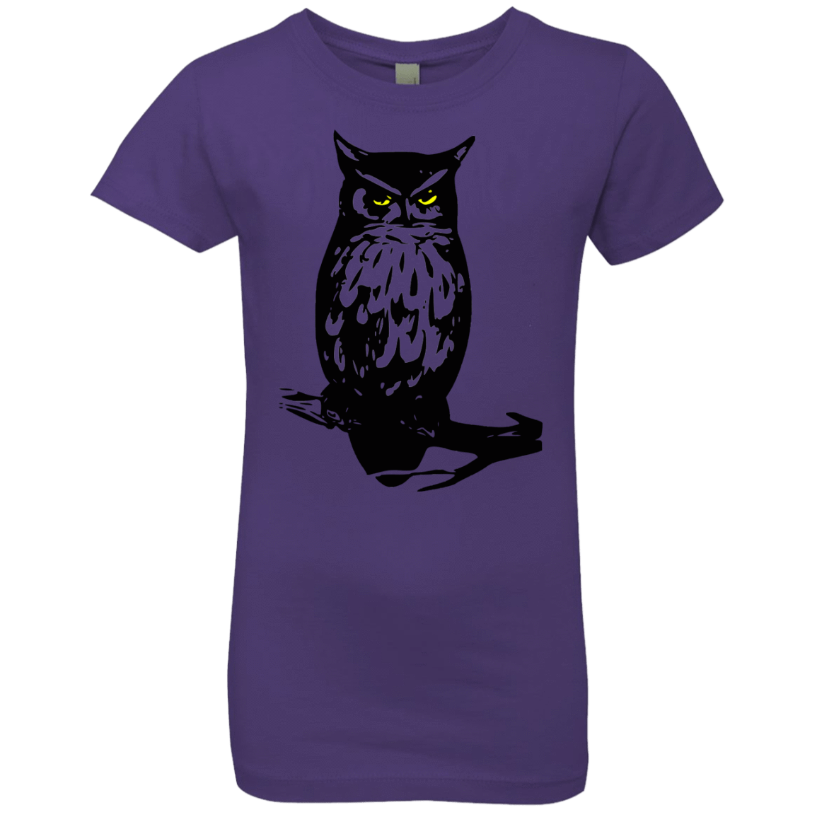 T-Shirts Purple Rush / YXS Owl Portrait Girls Premium T-Shirt