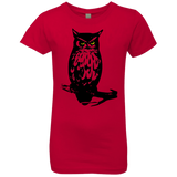 T-Shirts Red / YXS Owl Portrait Girls Premium T-Shirt