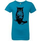 T-Shirts Turquoise / YXS Owl Portrait Girls Premium T-Shirt