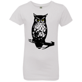 T-Shirts White / YXS Owl Portrait Girls Premium T-Shirt