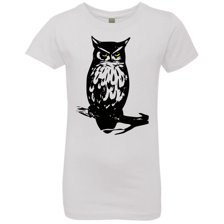 T-Shirts White / YXS Owl Portrait Girls Premium T-Shirt