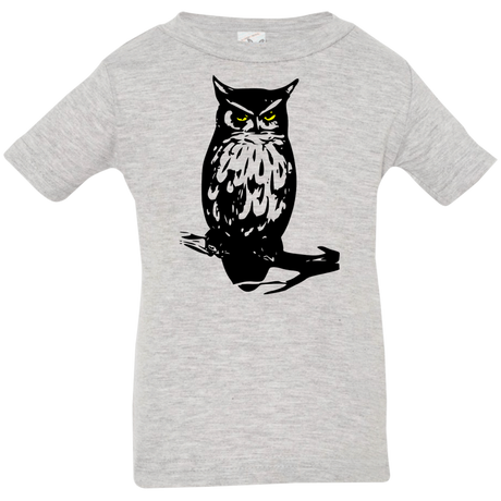 T-Shirts Heather Grey / 6 Months Owl Portrait Infant Premium T-Shirt