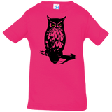 T-Shirts Hot Pink / 6 Months Owl Portrait Infant Premium T-Shirt