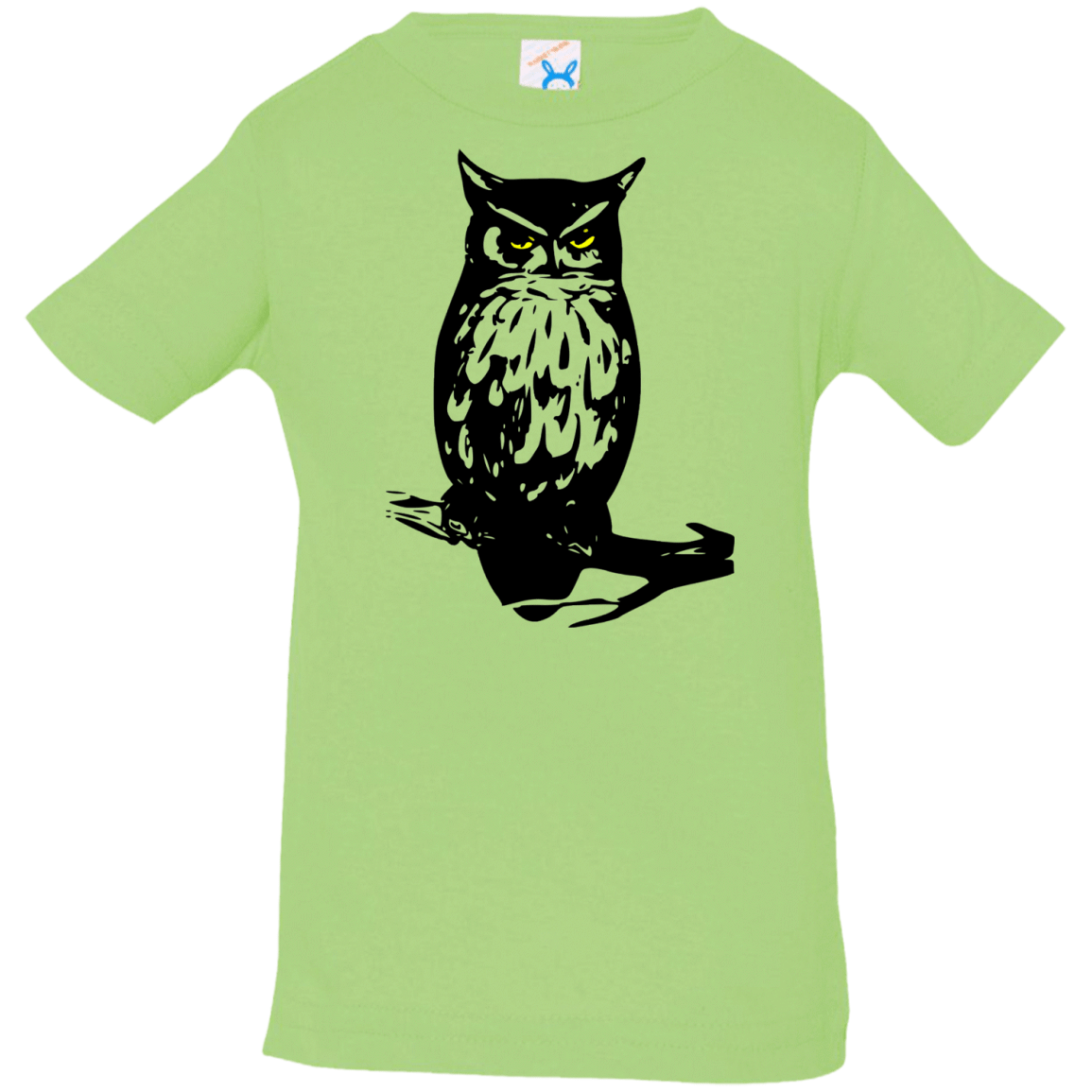 T-Shirts Key Lime / 6 Months Owl Portrait Infant Premium T-Shirt