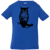 T-Shirts Royal / 6 Months Owl Portrait Infant Premium T-Shirt