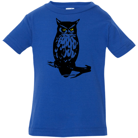 T-Shirts Royal / 6 Months Owl Portrait Infant Premium T-Shirt