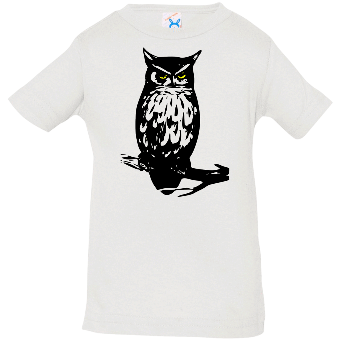T-Shirts White / 6 Months Owl Portrait Infant Premium T-Shirt