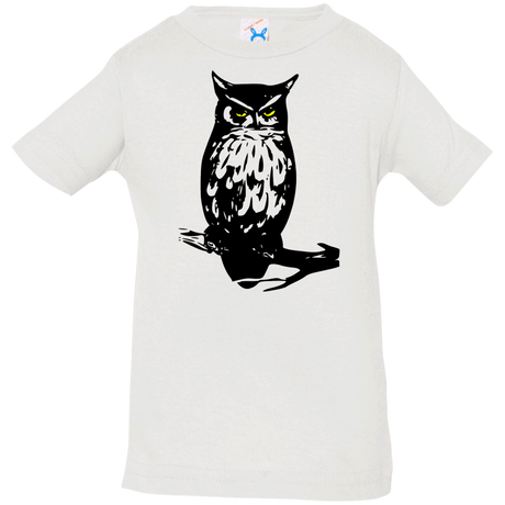 T-Shirts White / 6 Months Owl Portrait Infant Premium T-Shirt