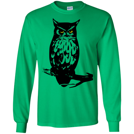 Owl Portrait Men's Long Sleeve T-Shirt