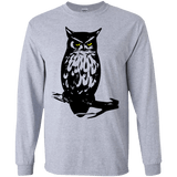 Owl Portrait Men's Long Sleeve T-Shirt