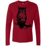 Owl Portrait Men's Premium Long Sleeve