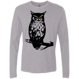 Owl Portrait Men's Premium Long Sleeve
