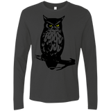 Owl Portrait Men's Premium Long Sleeve