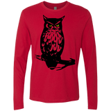 Owl Portrait Men's Premium Long Sleeve