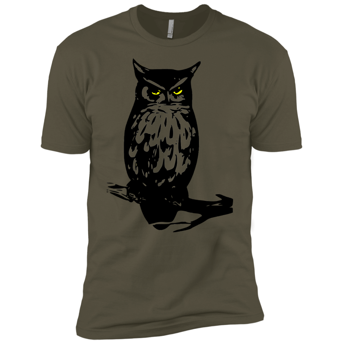 Owl Portrait Men's Premium T-Shirt