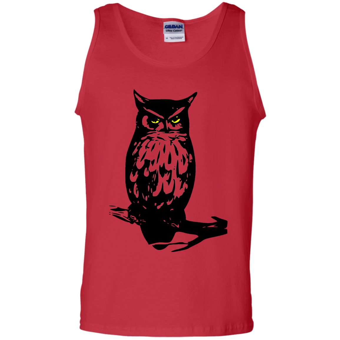 Owl Portrait Men's Tank Top