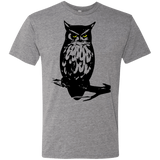 T-Shirts Premium Heather / S Owl Portrait Men's Triblend T-Shirt