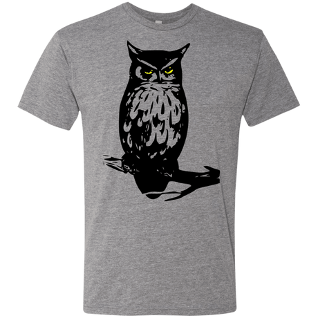 T-Shirts Premium Heather / S Owl Portrait Men's Triblend T-Shirt