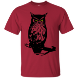 T-Shirts Cardinal / S Owl Portrait T-Shirt