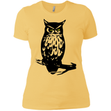 T-Shirts Banana Cream/ / X-Small Owl Portrait Women's Premium T-Shirt