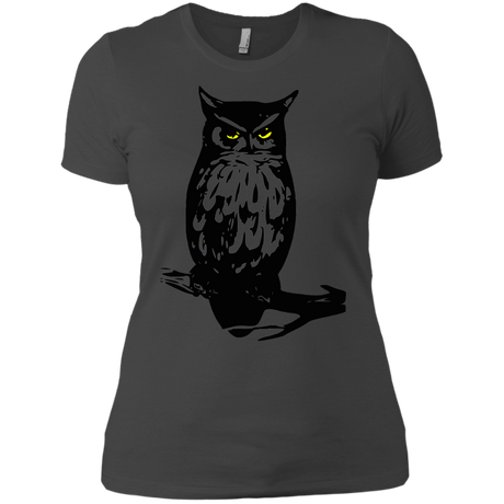 T-Shirts Heavy Metal / X-Small Owl Portrait Women's Premium T-Shirt