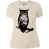 T-Shirts Ivory/ / X-Small Owl Portrait Women's Premium T-Shirt