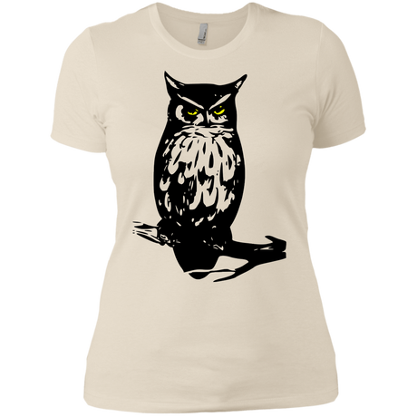 T-Shirts Ivory/ / X-Small Owl Portrait Women's Premium T-Shirt