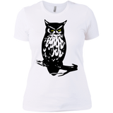 T-Shirts White / X-Small Owl Portrait Women's Premium T-Shirt