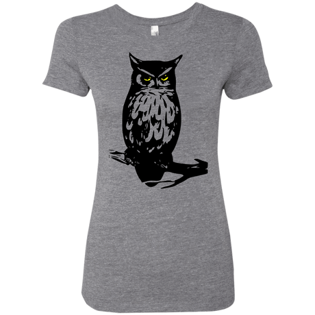 T-Shirts Premium Heather / S Owl Portrait Women's Triblend T-Shirt