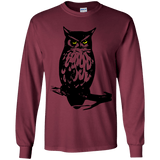Owl Portrait Youth Long Sleeve T-Shirt