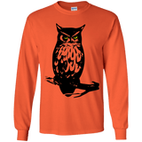 Owl Portrait Youth Long Sleeve T-Shirt